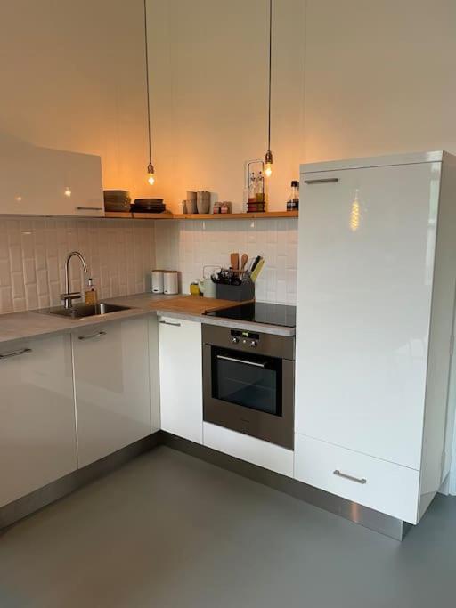Luxurious Appartement With Sauna And Kitchen In Center Of Dordrecht Exteriör bild